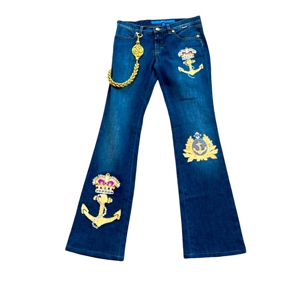 ESCADA nautical jeans, size 36(S), never worn - Picture 2 of 13